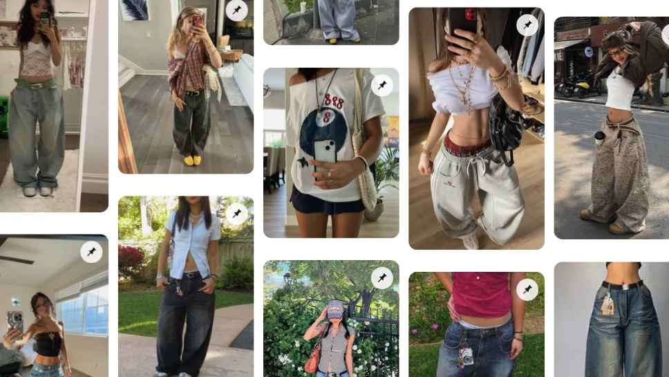 a screenshot of pinterest grid